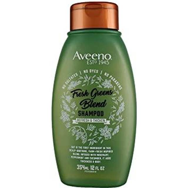 Aveeno Fresh Greens Blend Refresh & Thicken Shampoo 12 fl oz