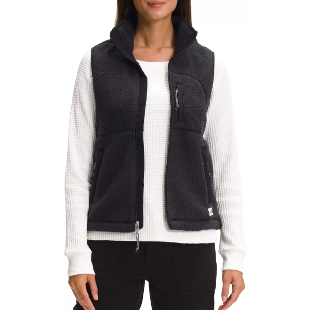 Cragmont Fleece Vest W TNF Black (XS) - Svart (XS)