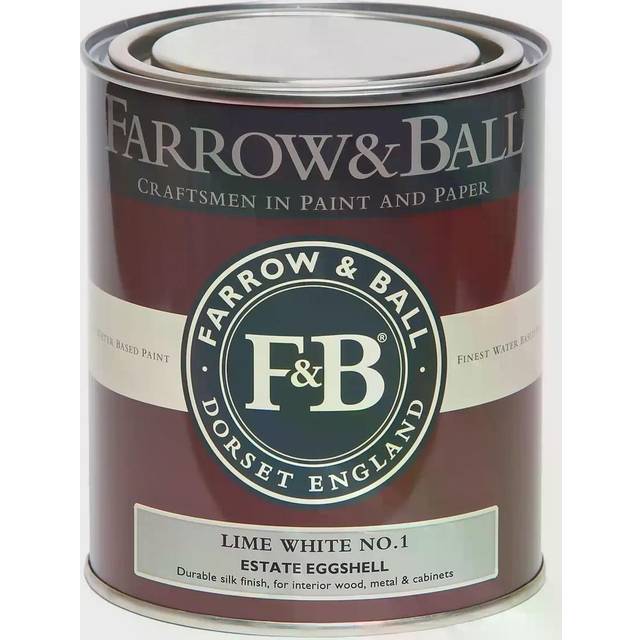 Farrow & Ball Estate Eggshell - 0,75l - Lime White 1 - cream