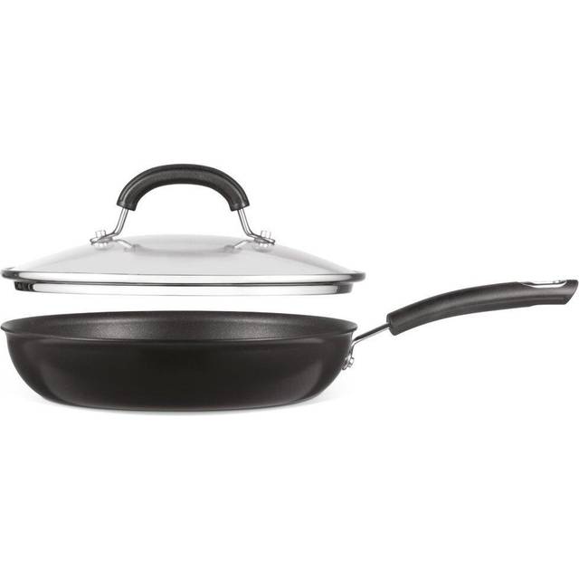 Circulon Total 31cm Nonstick Hard Anodised Aluminium Covered Skillet - Black