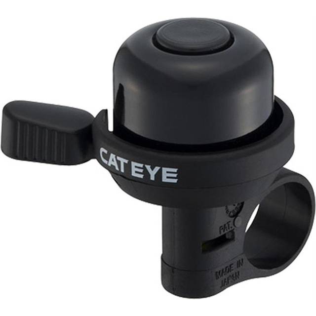 Cateye PB-1000 Wind Brass Bell - Black