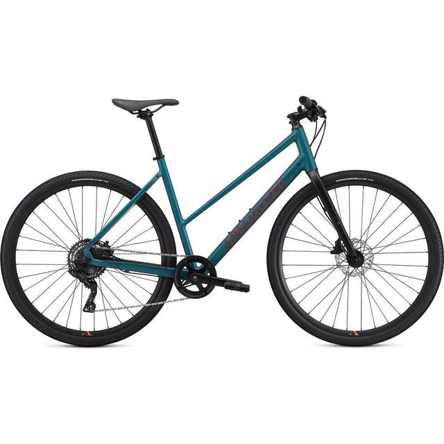 Specialized Sirrus X 2,0 Step Through | Dusty Turquoise / Rocket Red