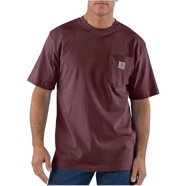 CarharttmensLoose Fit Heavyweight Short-Sleeve Pocket T-ShirtPort3X-La