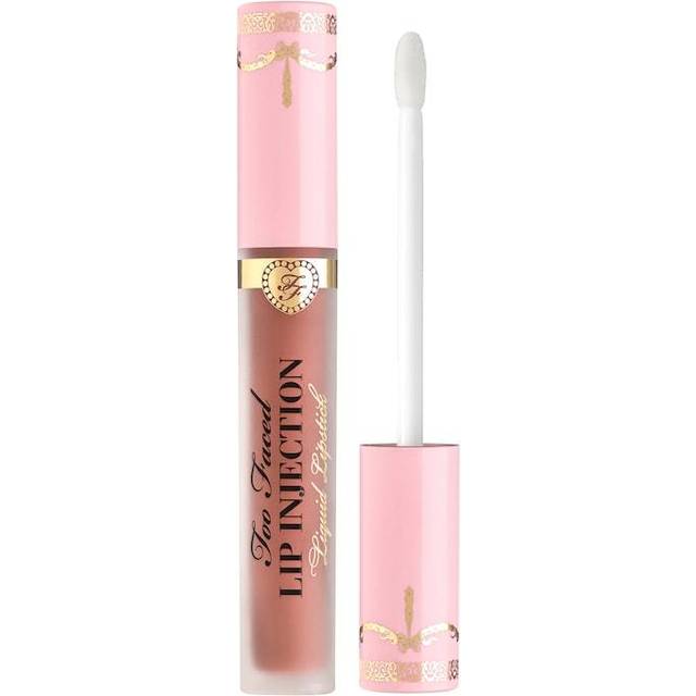 Too Faced Lip Injection Demi-Matte Liquid Lipstick Give 'Em Lip - Nude