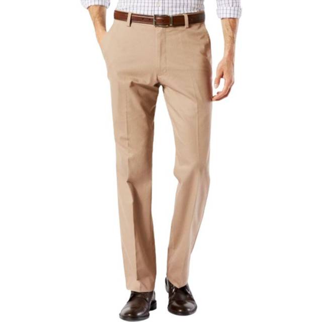Dockers Men's Straight Fit Easy Khaki Pants  Timberwolf  33W x 32L