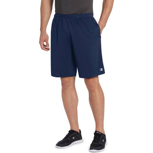 Champion Mens Shorts  Moisture Wicking  Athletic Gym (Reg. Big & Tall) Sports-fan-shorts  Navy C Logo  X-Large US