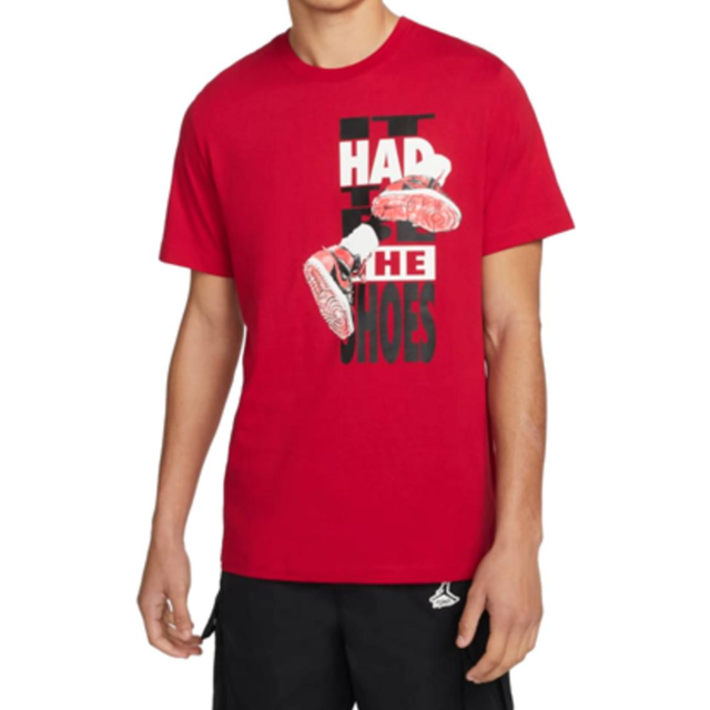 Jordan, Topp, Herr, L, Bomull, T-shirt med rund hals i bomull