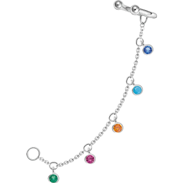 Thomas Sabo boucle d'oreille pierres colorées argent argent sterling 925 EC0025-477-7