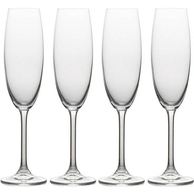 Mikasa Julie Champagne Flute Pack Of 4 Glasses