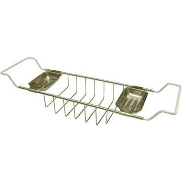 Kingston Brass CC2158 Clawfoot Bath Tub Shelf  Brushed Nickel