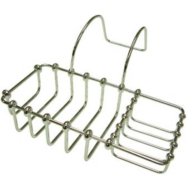 Kingston Brass CC2161 8 Clawfoot Bath Soap and Sponge Holder  Polish