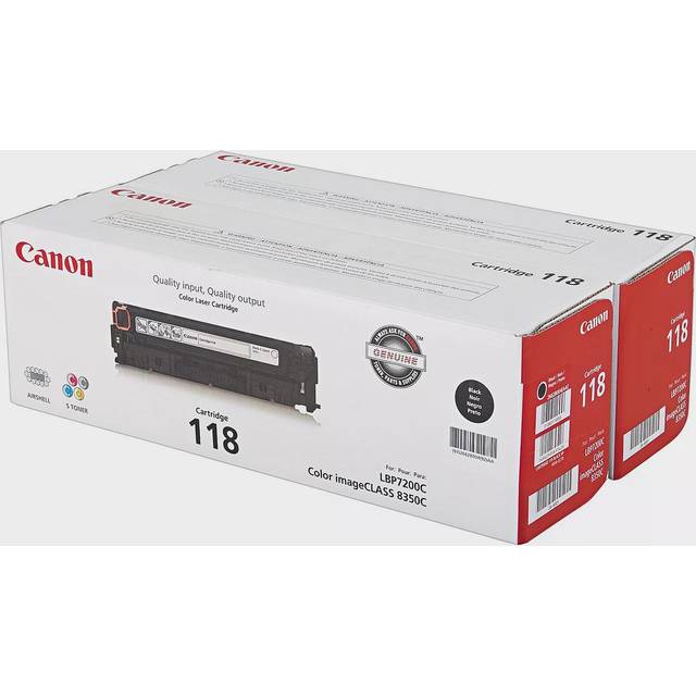 CNMCRTDG118BKVP - Canon Cartridge 118BK Toner Cartridge
