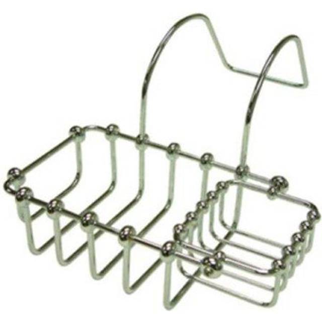 Kingston Brass CC2171 7 Inch Swivel Soap & Sponge Holder - Polished Chrome