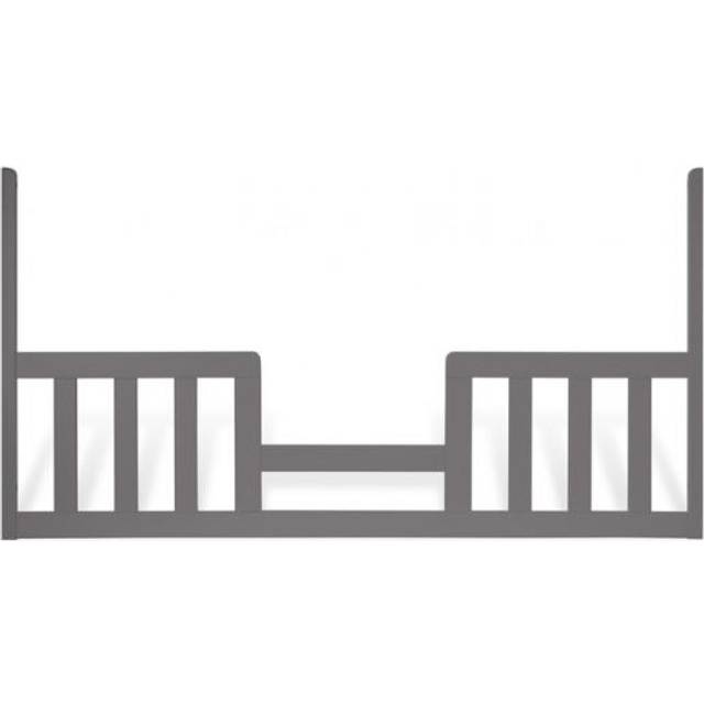 Foundation F09524-87 Toddler Gurd Rail for Traditional Crib, Cool Gray