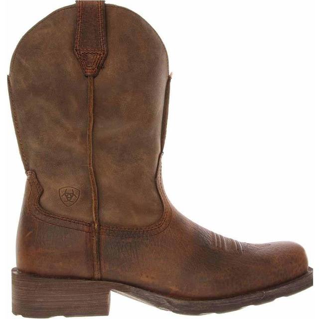 Ariat Mens Rambler Western Boot Earth/Brown Bomber 12
