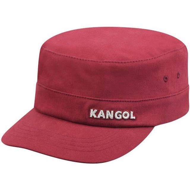 Cap Kangol coton Twill Army - Rouge