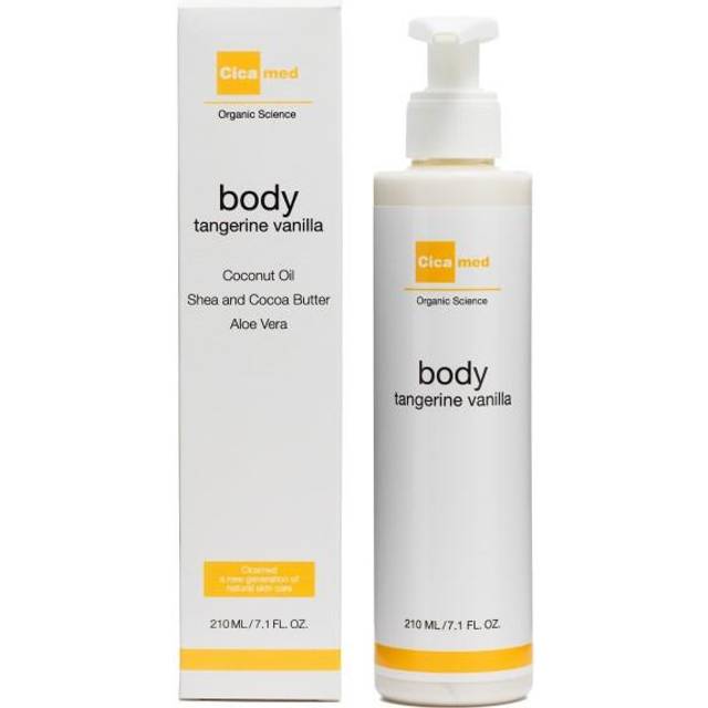 Cicamed Organic Science Body Tangerine Vanilla 210 ml