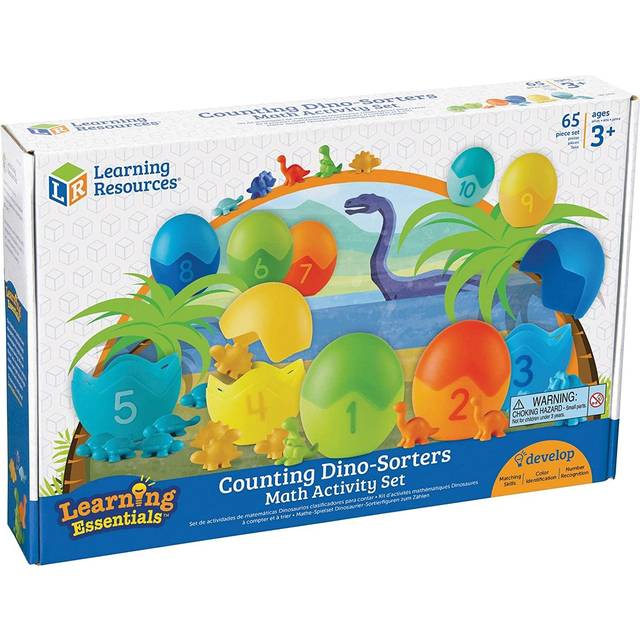 Learning Resources Counting Dino Sorters Math Activity Set