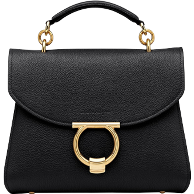 Ferragamo Women Gancini top handle Black