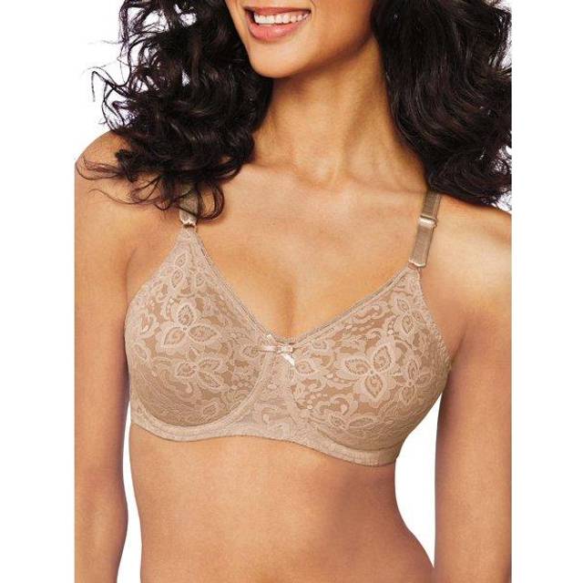 Bali 3432 Lace-n-Smooth Underwire NUDE 40 D