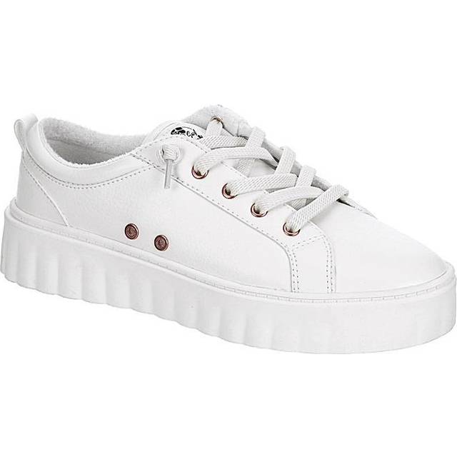 Roxy Women's Sheilahh Slip On Platform Sneaker Shoe  White   9 medium