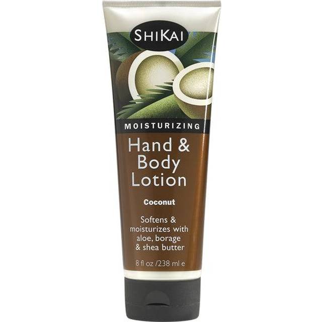 Shikai Moisturizing Hand And Body Lotion Coconut 8 fl oz
