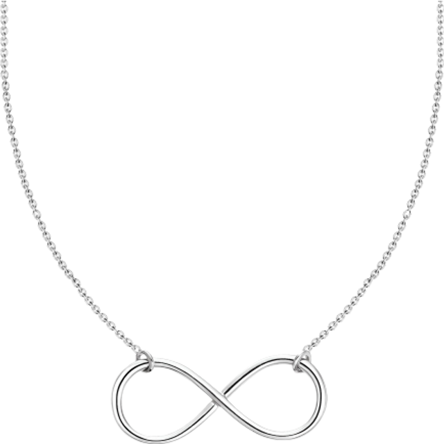 THOMAS SABO, Necklaces, female, Gray, ONE SIZE, Necklace Infinity silver