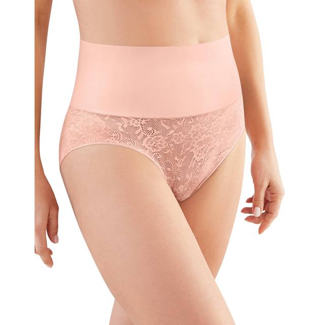 Maidenform formkläder för kvinnor, tämj din mage, fast kontroll, trosor, underkläder, toning, formare, L