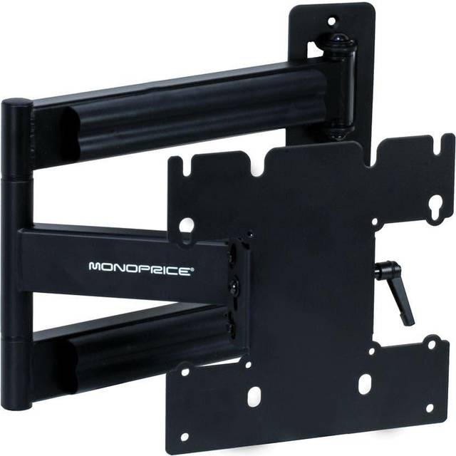 Monoprice Justerbar lutning/svängbar väggmonteringsfäste för LCD LED plasma hörnvänlig (max 36 kg, 23~40 tum)