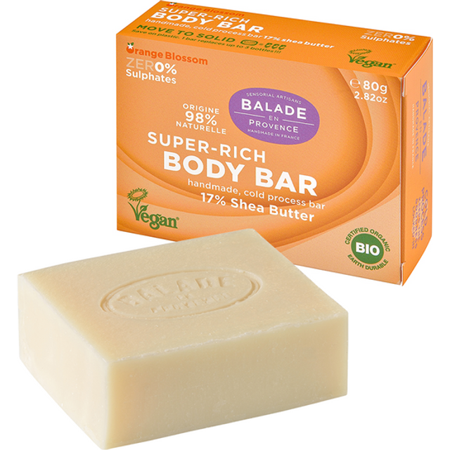Balade en Provence Orange Blossom Super-Rich Body Soap Bar - 80g