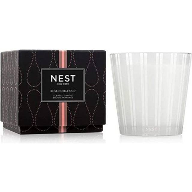 NEST New York Rose Noir and Oud 3-Wick Candle 600g