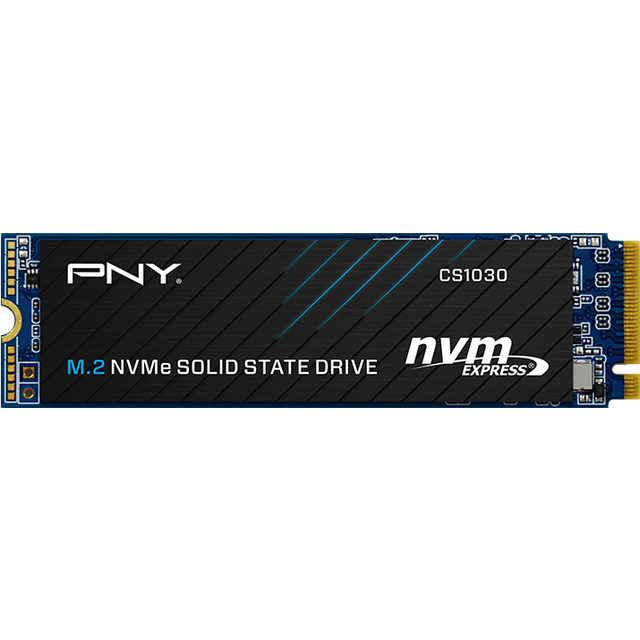 PNY CS1030 1TB M.2 NVMe PCIe Gen3 x4, 2100MB/s Read Speed, 1700MB/s Write Speed Internal Solid State Drive (SSD)