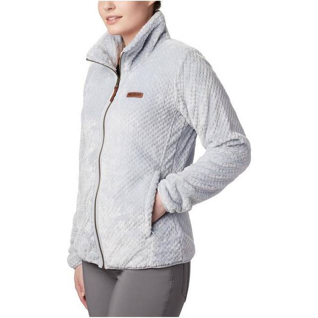 Columbia Women's Fire Side II Sherpa Full Zip Fleece - Plus Size- - Black (1X)