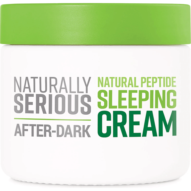 Naturally Serious After-Dark Natural Peptide Sleeping Cream