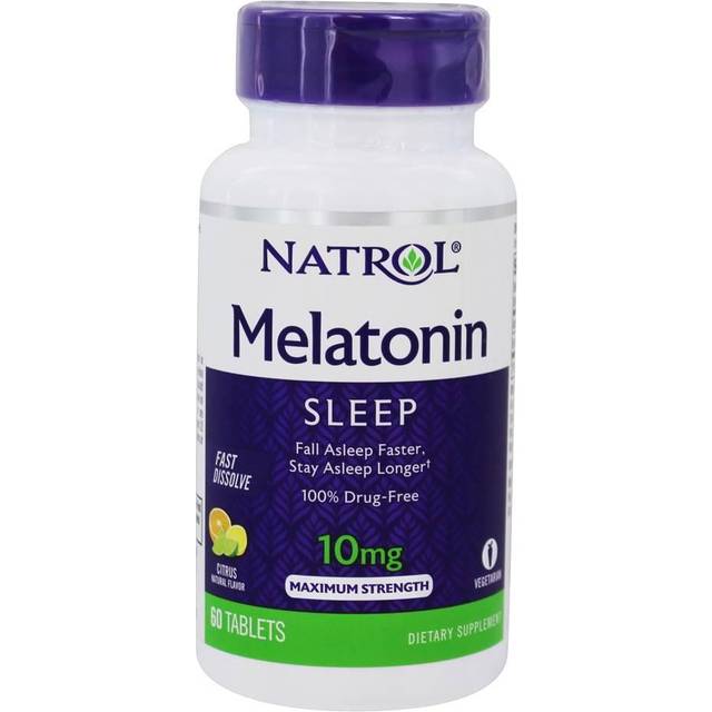 Zoomad Labs - Snabbupplösande melatonin, jordgubb 10 mg