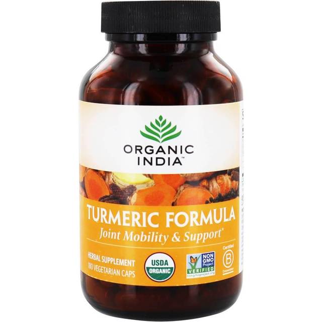 Organic India  Turmeric Formula  180 Vegetarian Caps