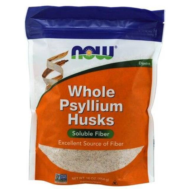 NOW Foods  Whole Psyllium Husks  16 oz (454 g)
