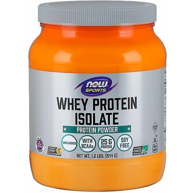 NOW Foods  Sports  Whey Protein Isolate  Unflavored  1.2 lbs (544 g)