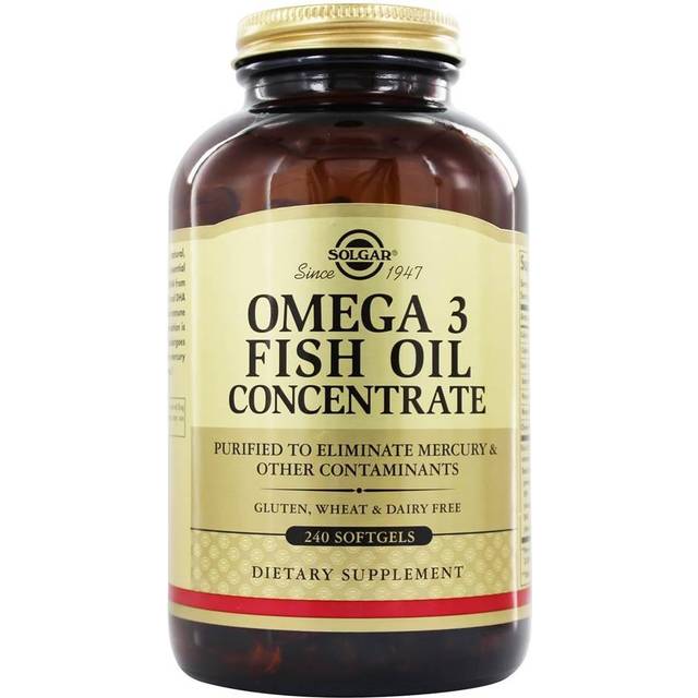 Solgar - Omega 3 - Fish Oil Concentrate, 240 caps