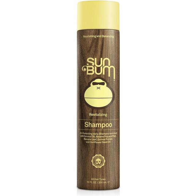 Sun Bum Revitalizing Shampoo | Vegan and Cruelty Free Hydrating, Moisturizing and Shine Enhancing Hair Wash | 10 oz