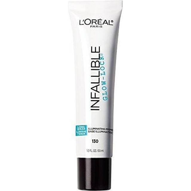 L'Oréal Paris Makeup Infallible Pro Glow-Lock Longwear Illuminating Face Primer, 1 Ounce