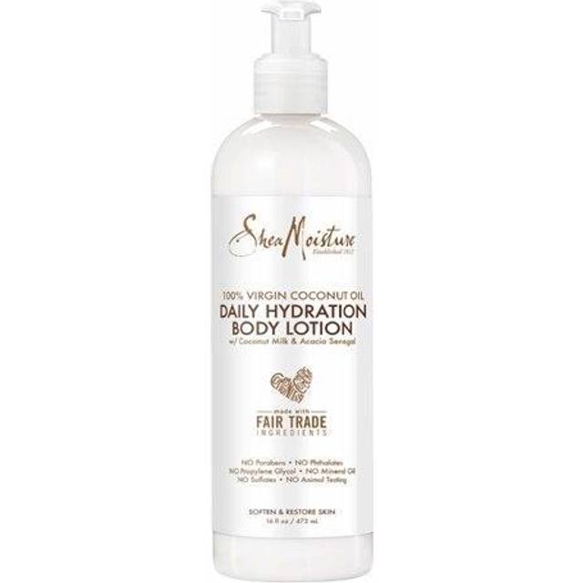 SheaMoisture Daily Hydration Body Lotion Moisturizer 100% Virgin Coconut Oil For All Skin Types Paraben Free 16 oz