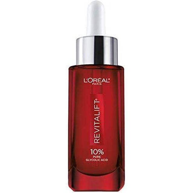 L'Oréal, Revitalift Derm Intensives, 10% Pure Glycolic Acid Serum, Fragrance Free, 1 fl oz (30 ml)