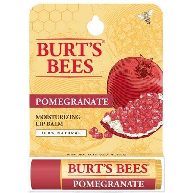 Burt&#39;s Bees Lip Balm Moisturizing Pomegranate Blister .15 oz 1 Lip Balm