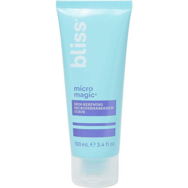 Bliss Micro Magic | Skin-renewing Microdermabrasion Scrub | Straight-from-the-Spa | Tightens Pores & Brightens Skin | Paraben Free, Cruelty Free | 3.4