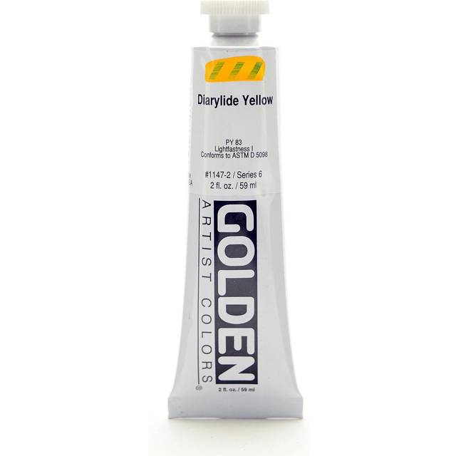 Golden Heavy Body Acrylic 59ml Diarylide Yellow Series 6