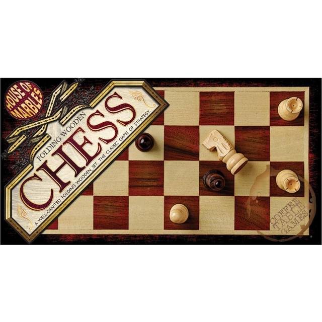 Folding Wooden Chess Set