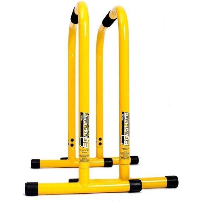 Lebert Fitness equalizer med motståndsband – kalisthenik-utrustning ✓ Dip Station ✓ Push Up Stand Bar ✓ Pull Up Dip Bar ✓ Kroppsviktsutrustning ✓ för intensiv användning