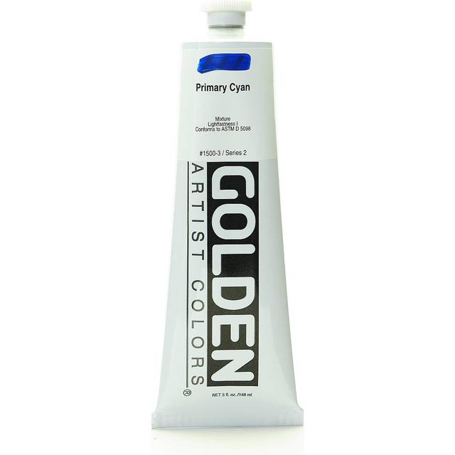 Golden : Heavy Body : Acrylic Paint : 148ml : Primary Cyan