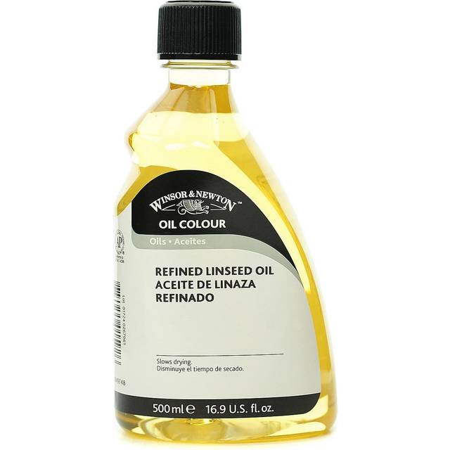 Winsor  Newton Refined Linseed Oil  500ml 169oz Bottle